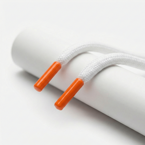 Cordón Trenzado Encerado de Color Personalizado con Puntas de Goma |   100% Poliéster de Lujo Ecológico, 5 mm de Diámetro, 90-180 cm de Longitud, para Uso en Prendas - Product Image 3