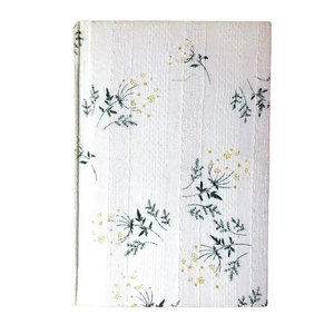 LABON Daisy Writing panno di lino diario estetico diario con copertina rigida Notebook A5 tessuto floreale sublimazione Blank Journal - Product Image 1
