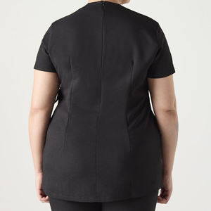 ชุดสครับคุณภาพสูงสำหรับผู้ชาย ปรับแต่งได้ สำหรับใช้ในโรงพยาบาล ผลิตจากผ้าถักผสมสแปนเด็กซ์/โพลีเอสเตอร์ บริการ OEM - Product Image 4