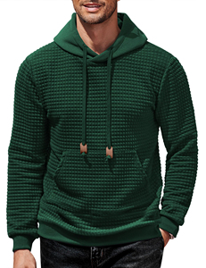 Hottest New Men's <b>Thermal</b> <b>Hoodies</b> Customized Printing/Embroidery Letter & Logos Pullover Long Sleeves Waffle Knit 2XL <b>hoodies</b> - Product Image 5