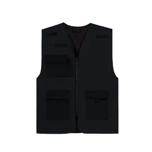 Gilet de travail rembourré personnalisé Kiel avec autocollants et lumières réfléchissants pour une meilleure visibilité pour les promotions - Product Image 5