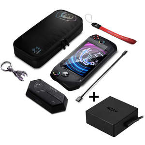 Derniers stocks disponibles MAINTENANT ! Console de jeu portable authentique MSII Claw 8 AI+ A2VM, kit combo DIY OEM, batterie 4000 mAh, plastique - Product Image 2