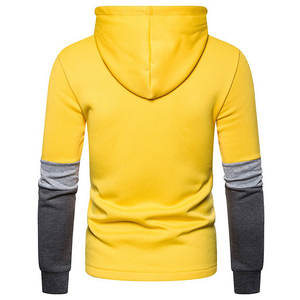 Venta caliente Hombres 2025 2026 2023 Sudadera con capucha personalizada 100% Algodón para el invierno Blanco Diseño liso Precio barato - Product Image 3