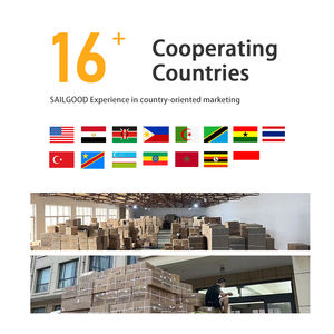 SAILGOOD Guantes de trabajo de seguridad con capas de látex de poliéster para la industria de la construcción personalizados de alta calidad - Product Image 3