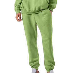 Ensemble de survêtement décontracté en molleton de coton épais pour homme, taille plus, hiver, deux pièces - Product Image 5