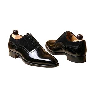 Nouvelles chaussures Oxford pour hommes en cuir véritable de haute qualité, faites à la main, à bout pointu, à enfiler, semelle épaisse, imperméables, respirantes, décontractées et formelles - Product Image 1