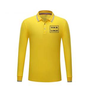 Camisas de alta visibilidad, camiseta Polo DE SEGURIDAD reflectante, chaleco de manga larga de alta visibilidad, camiseta Polo de trabajo de construcción de secado rápido - Product Image 1