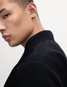 A prueba de viento poliéster archivo cálido hombres bombardero chaquetas al aire libre moda Casual hombre adulto tamaño bombardero chaquetas - Product Image 5