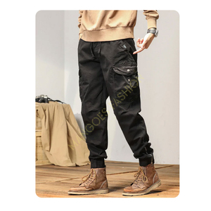 Pantalones Tácticos Unisex de Invierno, Múltiples Bolsillos, Transpirables, de Pana, Pierna Ancha, Cierre con Cordón, Color y Logotipo Personalizables, Alta Calidad - Product Image 1