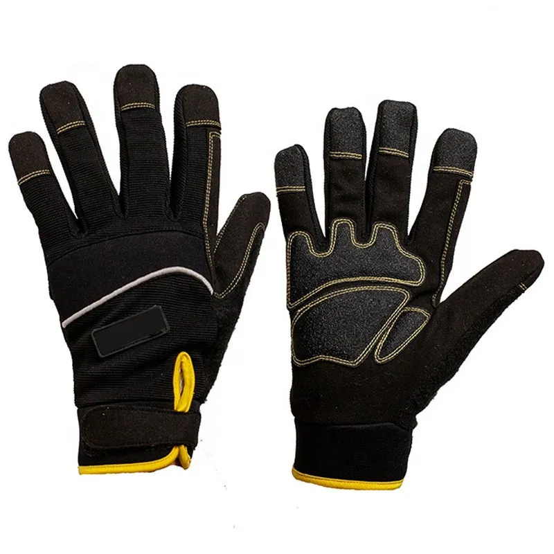 Safety Industrial Work Protection Hand Safety Mechanic Gloves Best Comfort Construction Gloves