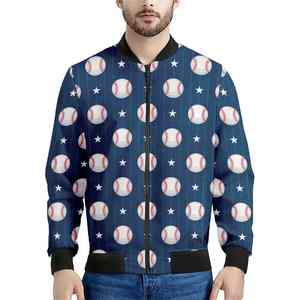 Moda universidad béisbol gráfico chaquetas para hombres primavera otoño tendencia manga larga 3D impreso bombardero chaqueta deportes abrigo Tops - Product Image 2