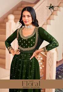 ชุดผ้าเย็บปักถักร้อยผ้าไหม georgette สำหรับผู้ใหญ่ดีไซน์ล่าสุด - Product Image 2