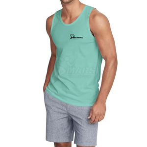เสื้อกล้ามออกกำลังกายแบบสั่งทำพิเศษสำหรับผู้ชาย เสื้อผ้าออกกำลังกาย เสื้อกล้ามผู้ชาย ระบายอากาศ แห้งเร็ว เสื้อกล้ามออกกำลังกายผู้ชาย - Product Image 4