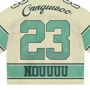 Youth American <b>Football</b> Jersey High Quality Sublimation New Design Short Sleeve Shirt Breathable Plus Size with Low MOQ <b>Price</b> - Product Image 5