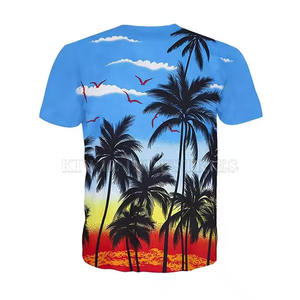 T-shirts de sublimation de polyester de haute qualité à vendre T-shirts de sublimation colorés de mode pour les hommes - Product Image 2