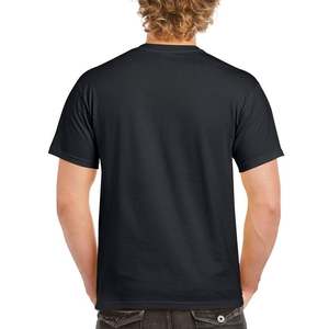Camiseta de algodón 100% para hombre, camisetas finas de verano suaves informales para Fitness, ropa de casa para hombre, camiseta sólida de manga corta con cuello redondo para hombre - Product Image 3