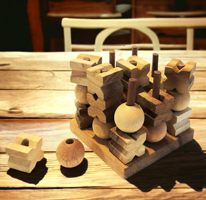 Bois classique famille jouets amusants ligne jouets jeux enfants connecter stratégie jeu de société jeux en bois pour conception personnalisée disponible - Product Image 4