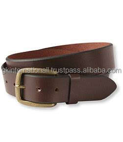 Cinturones de cuero indio al por mayor cinturón informal de cuero genuino de alta calidad para hombres en todos los tamaños y colores personalizados hechos en la India - Product Image 2