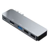 Hotsale USB C Docking station Dual HDMI Monitor Adapter Selore USB C Hub 3 VGA 2USB A 2.0,USB C 2.0 Anschlüsse für Dell HP Lenovo