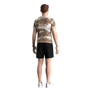 Camiseta de Protección Solar de Mezclilla para Hombre - Acabado al por Mayor y Antipilling, Personalización OEM al por Mayor - Product Image 3