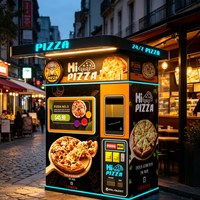 Sistema de Cocina Comercial de Ahorro Energético para Tiendas Minoristas Interiores y Lugares de Servicio Público, Máquina Expendedora de Pizza