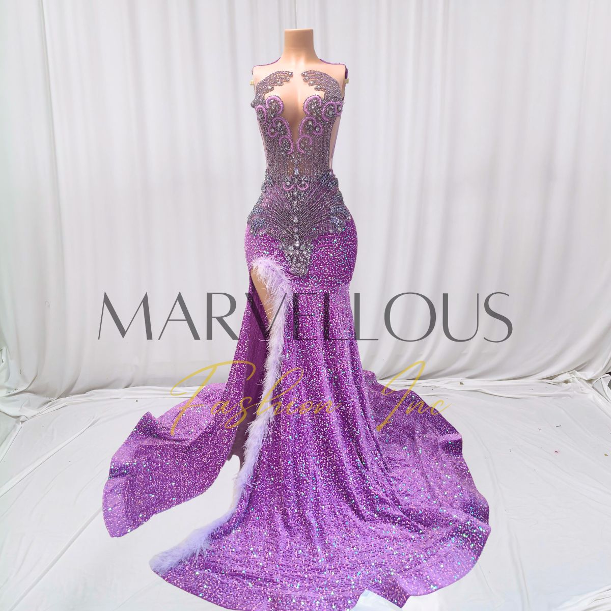 strapless open back dress Furlla Woman Royal Blue Royal Blue Mermaid Spaghetti Straps Long Sequin Prom  Dress with Slit – Furlla Official main image 1