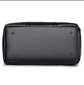 Equipaje, bolsos y estuches Equipaje y bolsas de viaje Bolsas de viaje Bolso de lona de cuero marrón vintage Hombres durante la noche Crazy Horse Leather Tra - Product Image 4