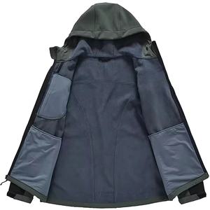 เสื้อแจ็คเก็ตกันลมระบายอากาศกันน้ำสำหรับผู้ชายเสื้อฝึกกลางแจ้งมีซิปเลือกโลโก้ได้ - Product Image 3