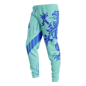 Pantalons de jogging pour hommes personnalisés OEM 2026, style streetwear, mélange de coton, pantalons décontractés, vente en gros, fabricant du Bangladesh, dentelle - Product Image 2