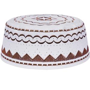 Nuevo Diseño Personalizado de Gorros Musulmanes Islámicos, Gorros de Oración Musulmanes con Estampado Árabe Turco, Gorros Casuales para Hombres Musulmanes, Venta al por Mayor - Product Image 5