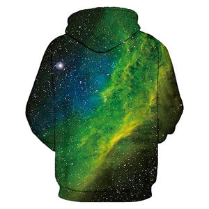 <b>Men's</b> 100% Cotton Pullover Hooded Sweatshirts Winter 3D Printed Logo Design Digital <b>Hoodies</b> with Pockets Customizable - Product Image 2