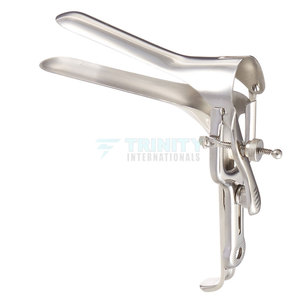 TRINITY INTERNATIONALS Juego de Espéculos Vaginales de Acero Inoxidable de Súper Calidad, Manual, Reutilizable, Ligero, Grado A+ - Product Image 2