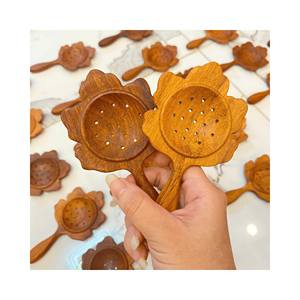 Cuchara de Madera Artesanal, Mini Cuchara de Madera de Caucho, Material Ecológico, No Tóxico, Diseño Clásico, Modelo Vietnam - Product Image 6