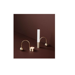 Single Long Pillar <b>Candle</b> <b>Holder</b> Design and Shiny Finishing Design Decorative <b>Candle</b> <b>Stick</b> <b>Holder</b> Handmade Indoor Decorative - Product Image 3