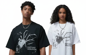 T-shirt de travail pour hommes en gros, 100% coton, décontracté, surdimensionné, respirant, écologique, anti-froissement, manches courtes, motif uni sur le devant - Product Image 3