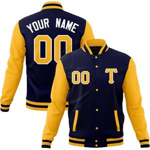 Custom Varsity <b>Jacket</b> <b>Lightweight</b> Windproof Letterman <b>Bomber</b> Baseball Coat Personalized Stitched Text Logo for Men <b>Women</b> Youth - Product Image 6