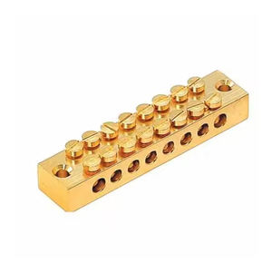 Barra de enlace neutral personalizada de alta calidad, Conector de latón, Material de PC de cobre, bloque de terminales, bloques de terminales de productos de fabricación - Product Image 2