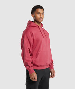 Pull-over à capuche pour hommes sweats-shirts à capuche surdimensionnés avec logo personnalisé poids lourd 400GSM Boxy 100% coton sweats à capuche d'entraînement vente en gros - Product Image 3