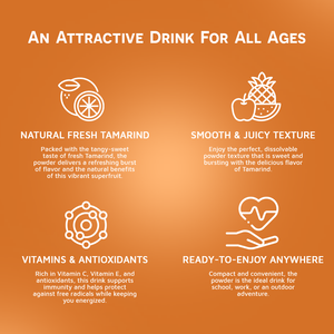 ลดราคาพิเศษ ผงสกัดมะขามแท้ 100% จากธรรมชาติ สำหรับชงดื่มแบบเร็ว บรรจุกล่องและซอง  เครื่องดื่มอื่นๆ ขายส่ง VINUT TRUST - Product Image 5