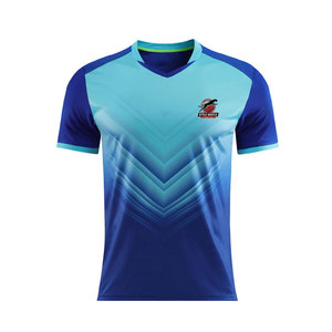 Camiseta de Fútbol Profesional Fabricada en Diferentes Colores, Material Duradero 100% Poliéster, Antiarrugas - Product Image 1
