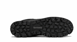 Mens 8 Inch Ceremonial Tactical Outdoor <b>Boots</b> <b>Waterproof</b> Leather Hiking, <b>Work</b> & Rugged Riding <b>Boots</b> - Product Image 2