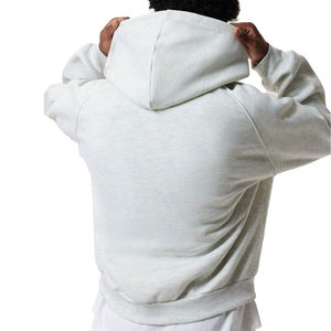 Poids lourd 460 grammes coton vierge sweats à capuche Streetwear grande taille personnalisé strass sweats à capuche de haute qualité - Product Image 4