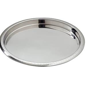 Luxury Handcrafted Gold Serving <b>Tray</b> for Wedding Decoration Home <b>Kitchen</b> Use Single Tier Metal Platter with Customizable Options - Product Image 4