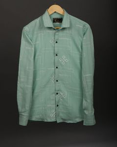 เสื้อกอล์ฟผู้ชายแบรนด์ไฮเอนด์ที่กําหนดเองทั่วการพิมพ์ดอกไม้เสื้อโปโลพอดีคลาสสิกสําหรับผู้ชาย - Product Image 2