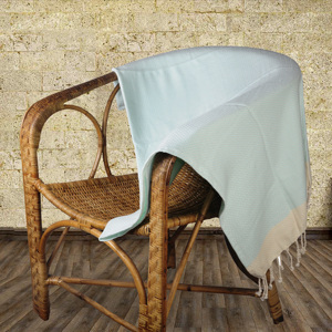 100% Coton Pestimal Plage Serviette De Bain À Séchage Rapide Tissé Lin Gym Personnalisable Noir Idée Cadeau pour Baby Shower Enfant-Fabricant - Product Image 3