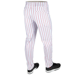 Pantalons de baseball professionnels de couleur unie avec tissu extensible haute performance, protection double couche pour les receveurs et les joueurs de terrain - Product Image 2