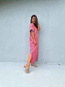 Caftán de Verano para Mujer, Talla Pequeña, CJ Callie, Vestido Largo para Vacaciones, Fiesta, Playa, Ligero - Product Image 6