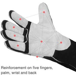 Waterproof Lightweight <b>Welding</b> <b>Gloves</b> Hot Selling Fashion Work Wear Custom Made <b>Welding</b> <b>Glove</b> - Product Image 2