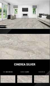 Azulejos de losa de porcelana pulida de 600x1200mm modernos, textura sólida, aspecto de madera vitrificada esmaltada para el dormitorio de la Villa, sala de estar - Product Image 4