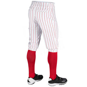 Pantalon de baseball grande taille de meilleure qualité avec impression par sublimation de logo personnalisé respirant et à bas quantité minimale de commande vêtements de sport de service OEM - Product Image 2